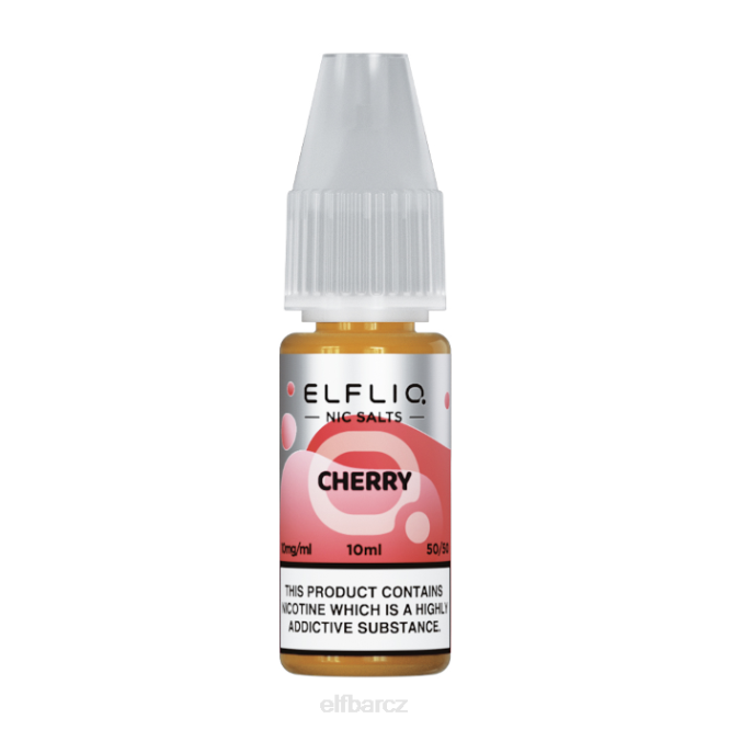 elfbar elfliq nic salts - cherry - 10ml-20 mg/ml 8442200