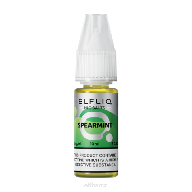 elfbar elfliq spearmint nic salts - 10ml-20 mg/ml 8442208