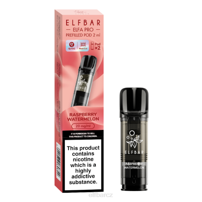 elfbar elfa pro předplněné tobolky - 20 mg - 2 ks 8442100 sněžný tabák