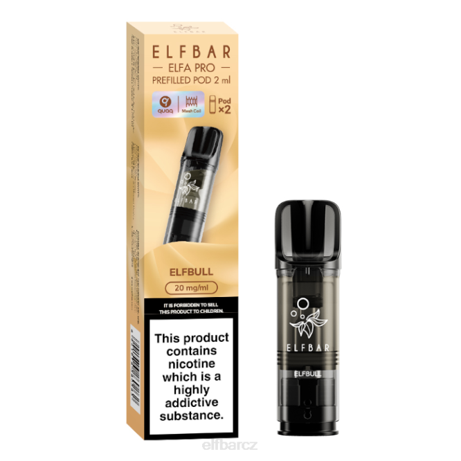 elfbar elfa pro předplněné tobolky - 20 mg - 2 ks 8442101 elfí turbo