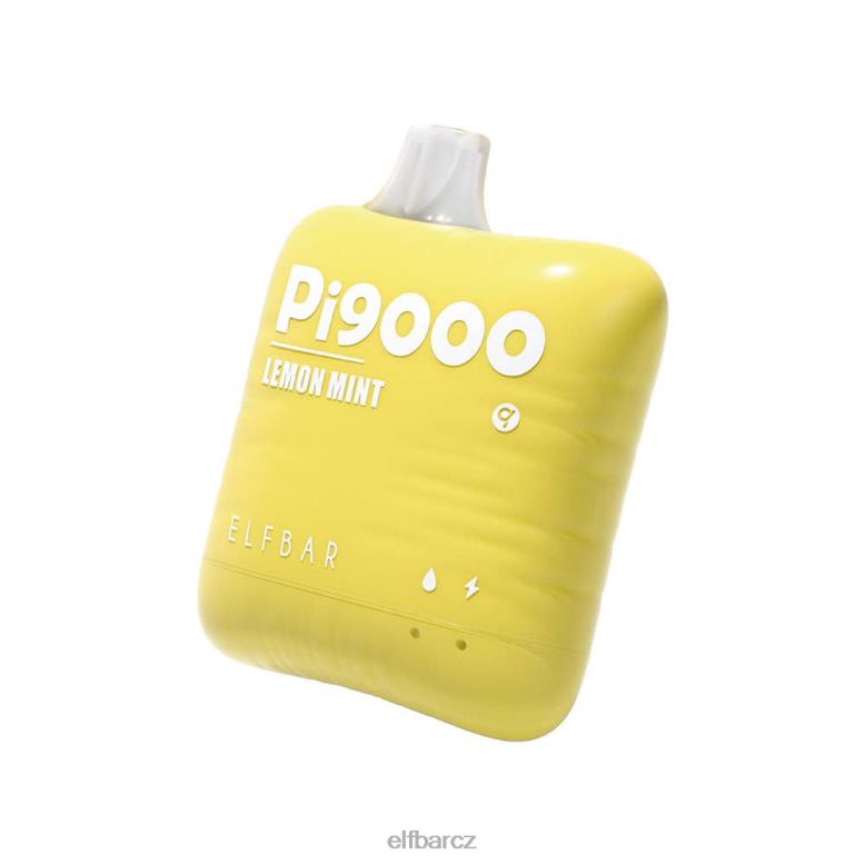ELFBAR pi9000 jednorázový vape 9000 šluků citronová máta 60FDZ111