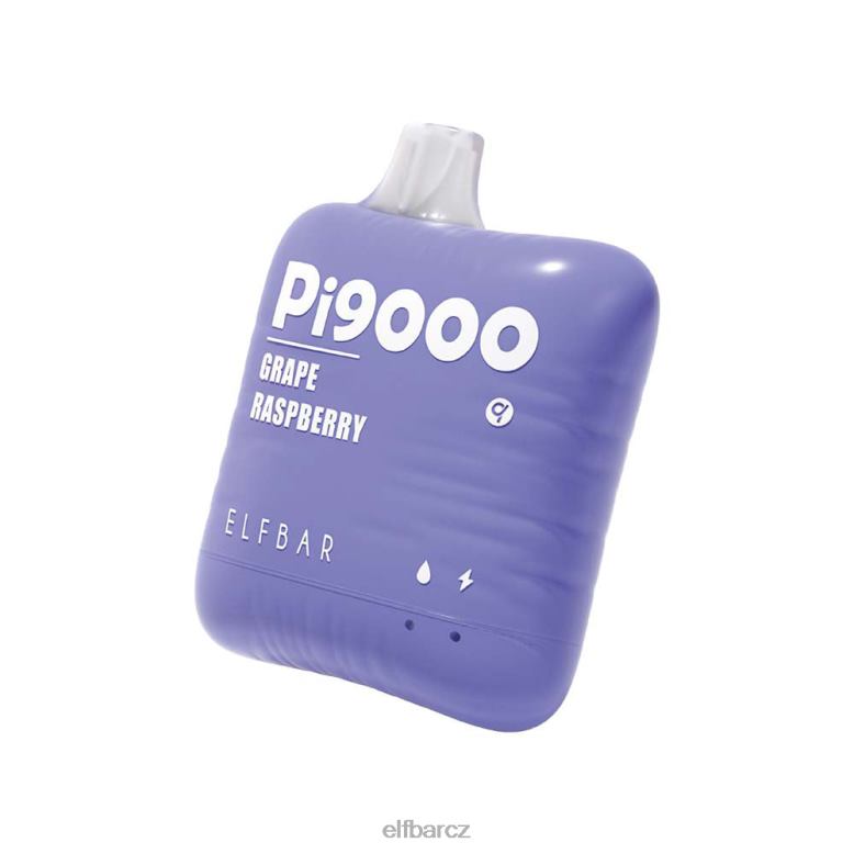 ELFBAR pi9000 jednorázový vape 9000 šluků hroznová malina 60FDZ109