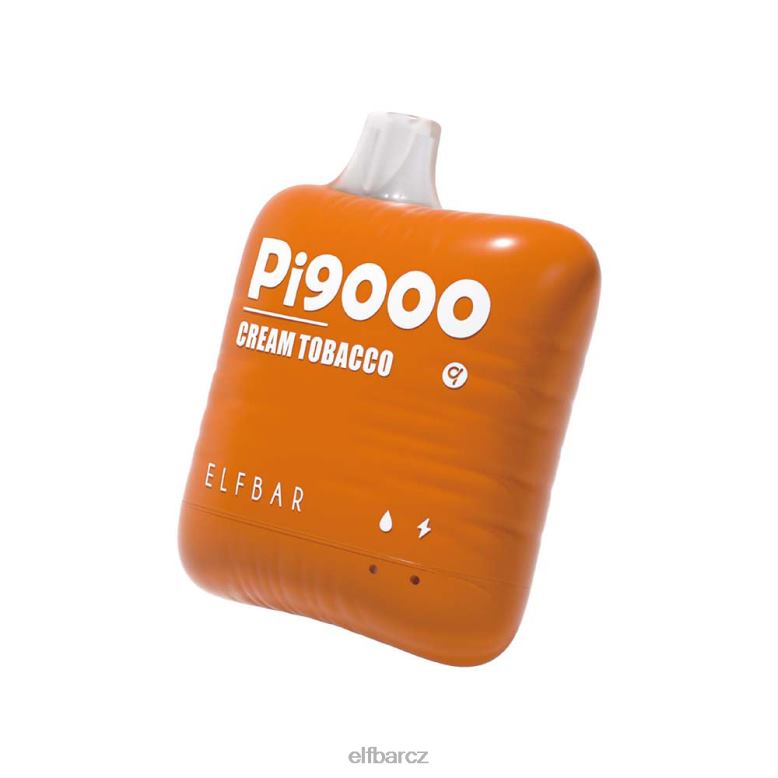 ELFBAR pi9000 jednorázový vape 9000 šluků smetanový tabák 60FDZ105